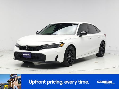 White 2025 Honda Civic Sport