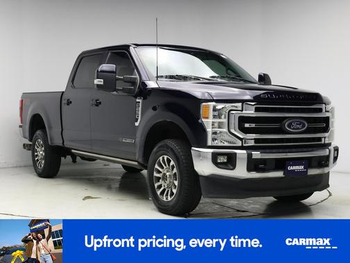 Blue 2022 Ford F-250 Lariat