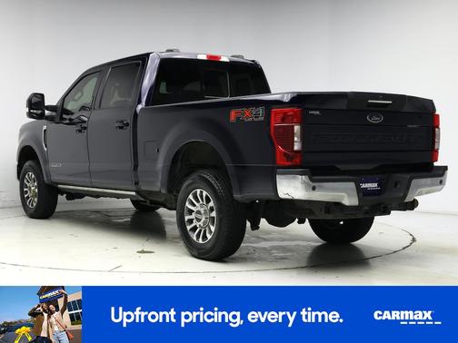 Blue 2022 Ford F-250 Lariat