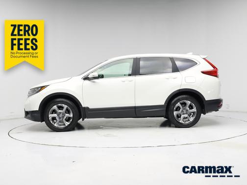 White 2017 Honda CR-V EX-L