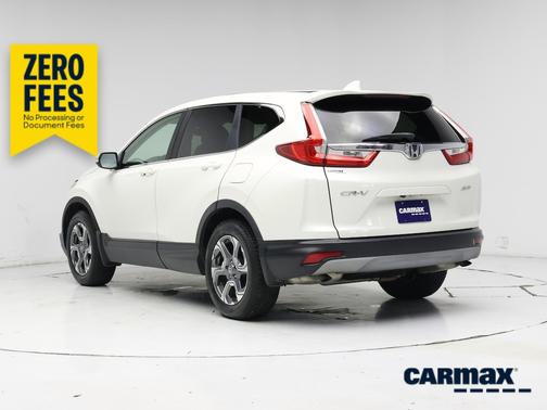 White 2017 Honda CR-V EX-L