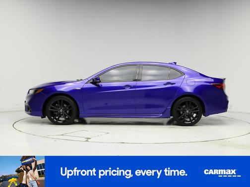 Blue 2018 Acura TLX A-Spec
