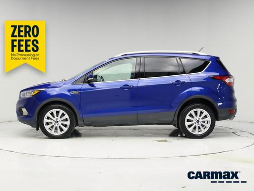 Blue 2017 Ford Escape Titanium