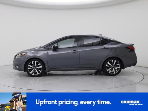 Gray 2021 Nissan Versa SR