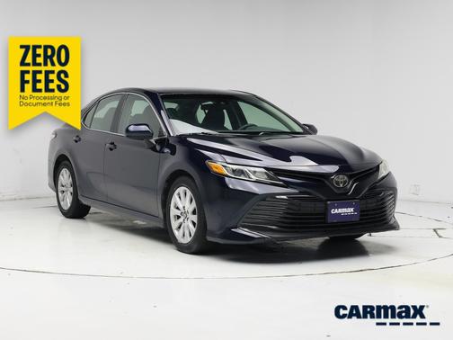 Blue 2018 Toyota Camry LE