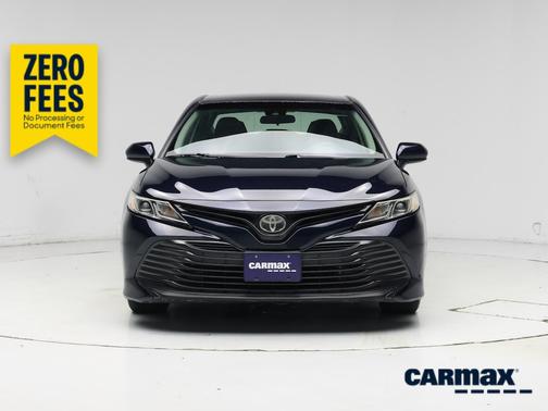 Blue 2018 Toyota Camry LE