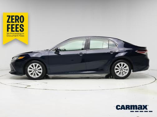 Blue 2018 Toyota Camry LE