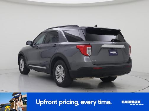 Gray 2022 Ford Explorer XLT