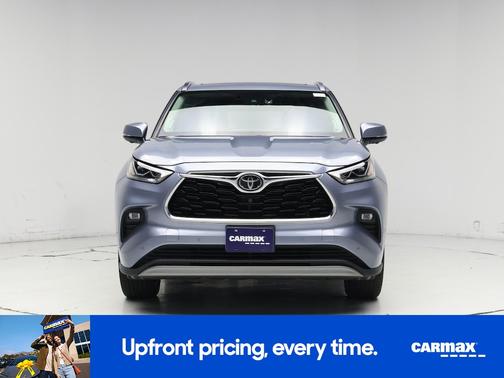 Blue 2023 Toyota Highlander Platinum