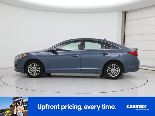 Blue 2017 Hyundai SONATA