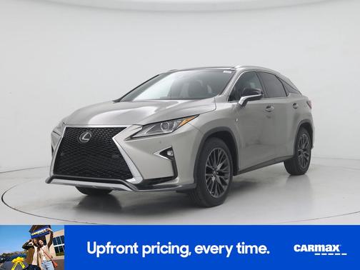 Silver 2017 Lexus RX 350 F-Sport