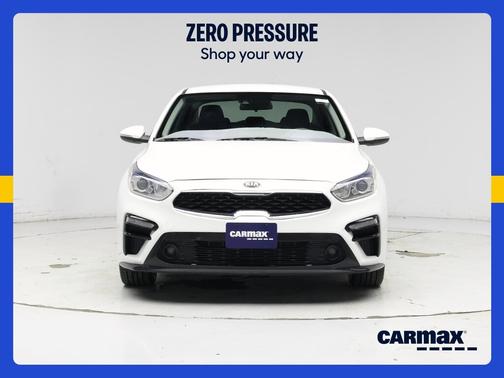 White 2020 Kia Forte EX