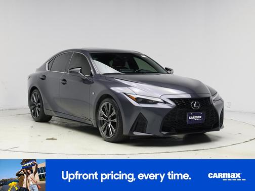 Gray 2022 Lexus IS 350 F-Sport