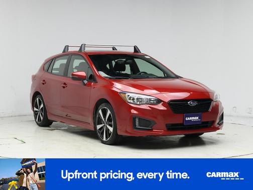 Red 2019 Subaru Impreza Sport