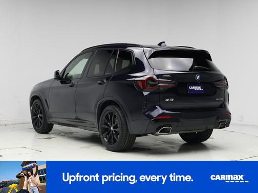 Black 2022 BMW X3 sDrive30i