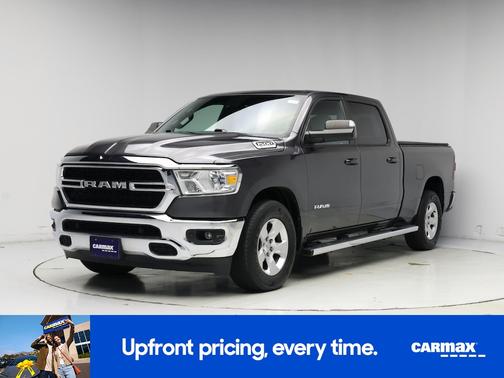 Gray 2021 RAM 1500 Lonestar