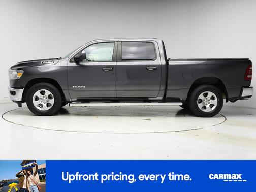 Gray 2021 RAM 1500 Lonestar