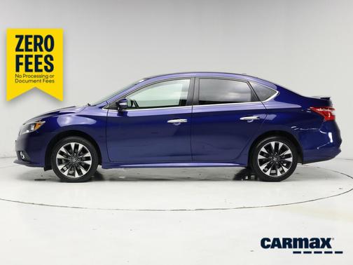 Blue 2019 Nissan Sentra SR Turbo