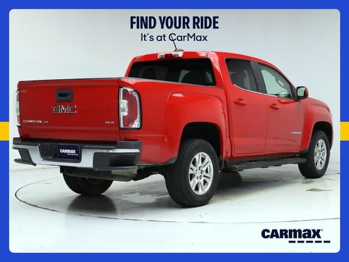 Red 2020 GMC Canyon SLE