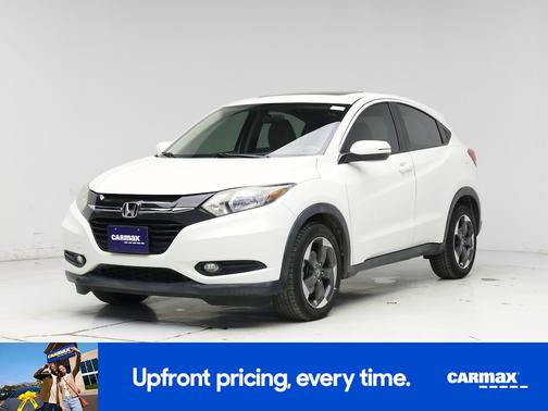 White 2018 Honda HR-V EX