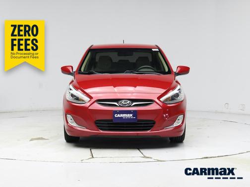 Red 2014 Hyundai Accent GLS
