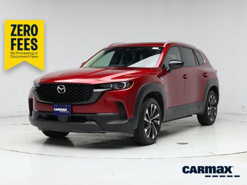 Red 2025 Mazda CX-50 Hybrid Premium Plus