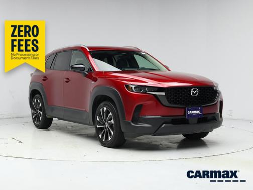 Red 2025 Mazda CX-50 Hybrid Premium Plus