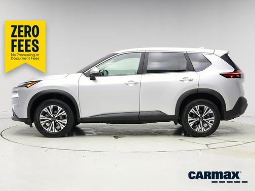 Silver 2022 Nissan Rogue SV