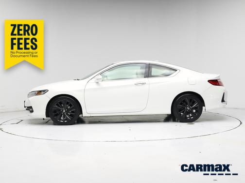 White 2016 Honda Accord EX-L