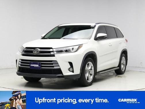 White 2017 Toyota Highlander Limited