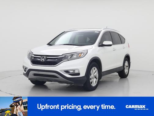 White 2016 Honda CR-V EX-L