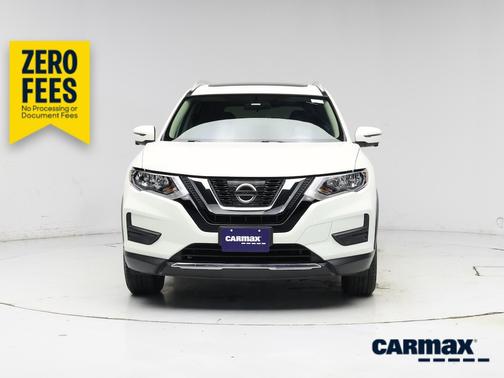 White 2017 Nissan Rogue Hybrid SV