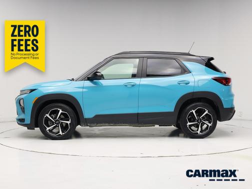 Blue 2021 Chevrolet Trailblazer RS