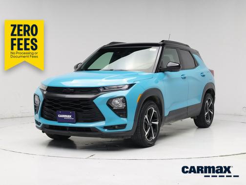 Blue 2021 Chevrolet Trailblazer RS