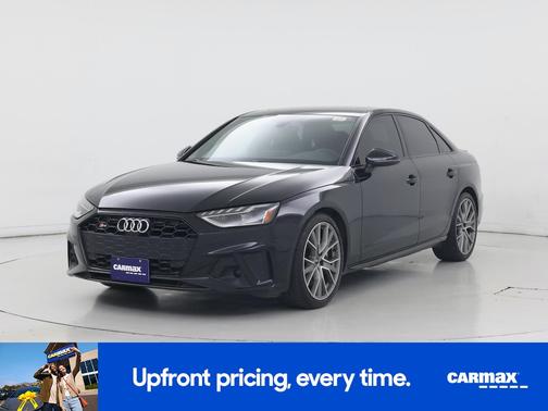 Black 2021 Audi S4 Premium Plus