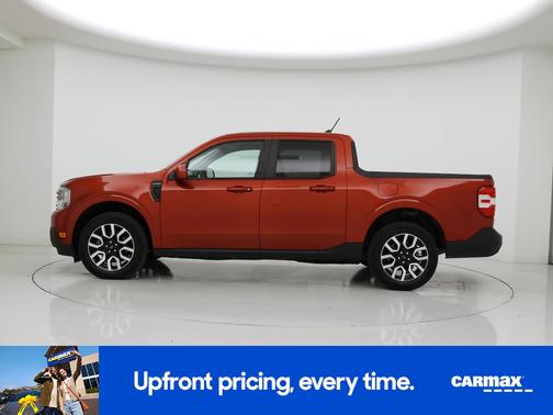 Red 2023 Ford Maverick Lariat