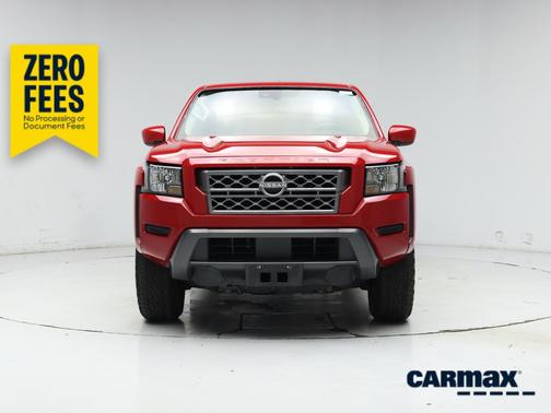 Red 2022 Nissan Frontier SV