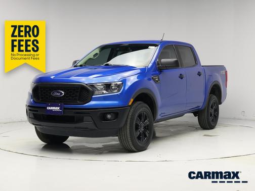 Blue 2023 Ford Ranger XL