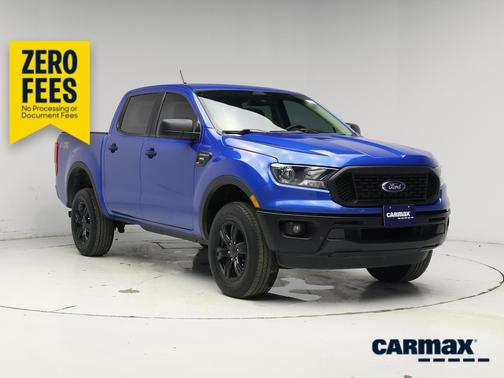 Blue 2023 Ford Ranger XL