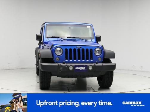 Blue 2016 Jeep Wrangler Unlimited Sport