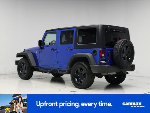 Blue 2016 Jeep Wrangler Unlimited Sport