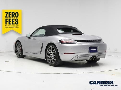 Silver 2019 Porsche 718 Boxster S