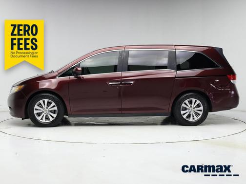 Burgundy 2017 Honda Odyssey EX-L