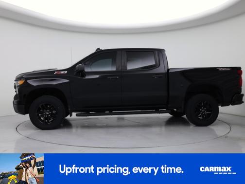 Black 2022 Chevrolet Silverado 1500 Custom Trail Boss