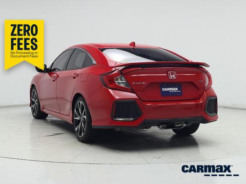 Red 2018 Honda Civic SI