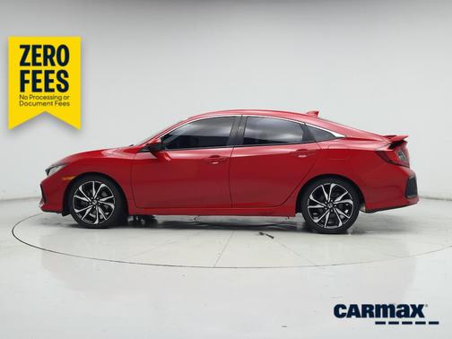 Red 2018 Honda Civic SI