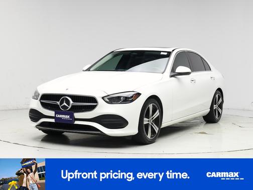 White 2022 Mercedes-Benz C-Class