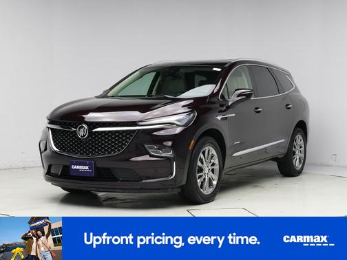 Burgundy 2022 Buick Enclave Avenir