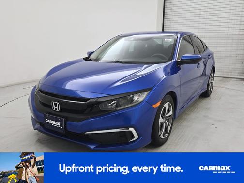 Blue 2019 Honda Civic LX