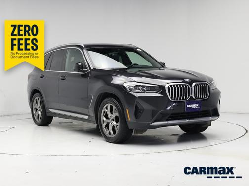 Black 2022 BMW X3 XDrive30i